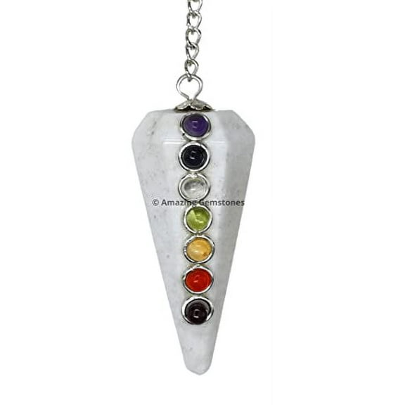 Scolecite Chakra Crystal Pendulum Divination
