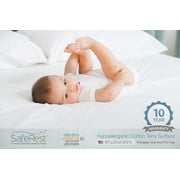 SafeRest Premium Box Spring Encasement - 100% Waterproof, Bed Bug Proof, Hypoallergenic, 360 Secure Micro Zipper, Queen