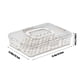 thumbnail image 3 of Caja organizadora de especias de plástico transparente, contenedor de almacenamiento de cocina de grado alimenticio, 12.4x9.3x2.8 pulgadas, sello hermético, apilable, multifuncional, apto para, 3 of 7