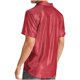 thumbnail image 3 of Camisa Elvqul Caballero Rojo Casuales Elástica sin Estampado Manga Corta Solapa Abotonada, 3 of 4