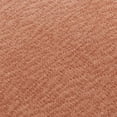 thumbnail image 4 of Bouclair Terracotta Ripple Texture Square Cushion, 4 of 4