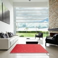 thumbnail image 7 of Ahgly Company Machine Washable Indoor Square Transitional Red Area Rugs, 3' Square, 7 of 7