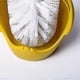 thumbnail image 3 of Compact Resin Toilet Brush With Toilet Brush Holder Yellow Duck Pattern, 3 of 5