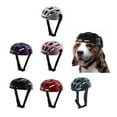 thumbnail image 2 of WINDLAND Adjustable Safety Pet Cap Abs Dog Helmets Fashion Pet Protects Ridding Cap for Pet Motorcycles Bike Sun Rain Protections, 2 of 15