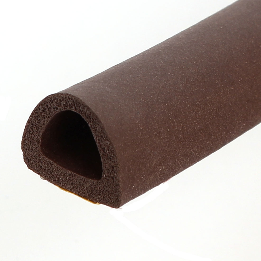 Window Door EPDM Foam Rubber Weatherstrip Seal Strip Brown 14mmx12mmx9.8Ft