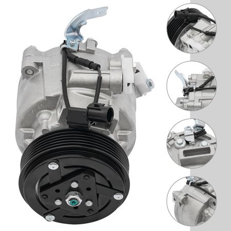 AC A/C Air Conditioner Compressor & Clutch For 2008-2015 Mitsubishi Outlander Sport Lancer
