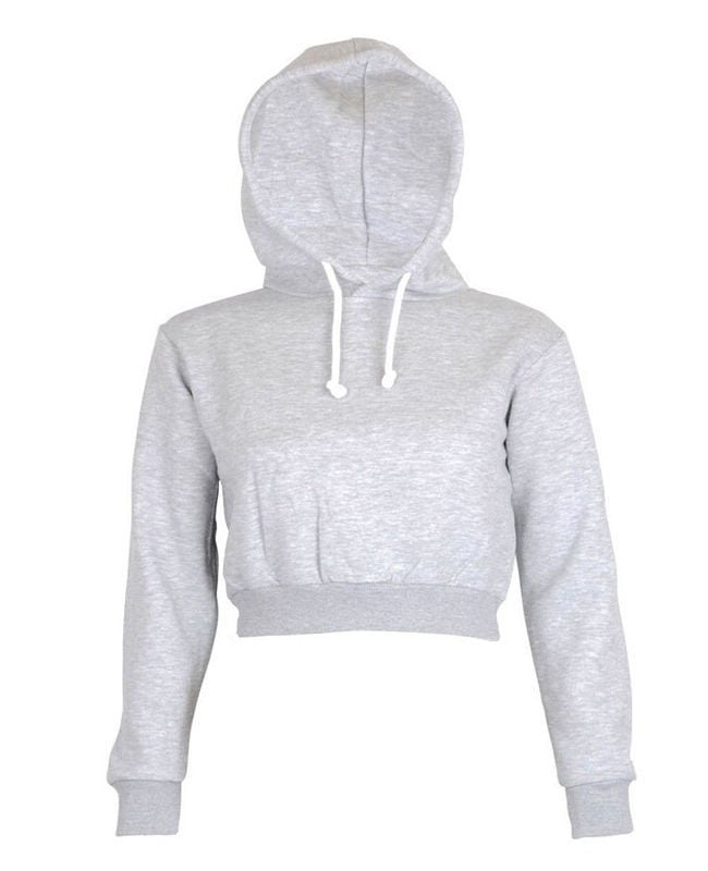 crop top hoodie jacket