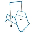 thumbnail image 2 of CAP Adjustable Height Horizontal Gymnastics Bar for Kids, Blue and CAP Barbell Gymnastics Balance Mat 10' x 4' x 3" thick, Blue, 2 of 8