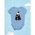 thumbnail image 3 of Funny Gentleman Kitten Bodysuit Infant -Image by Shutterstock,  24 Months, 3 of 4