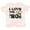 Tie Dye Pink, variant on Inktastic I Love the '80s-musical Notes Boys or Girls Toddler T-Shirt
