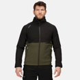 thumbnail image 2 of Regatta - Chaqueta Softshell Surrender para Hombre (Caqui Oscuro, Negro), 2 of 6