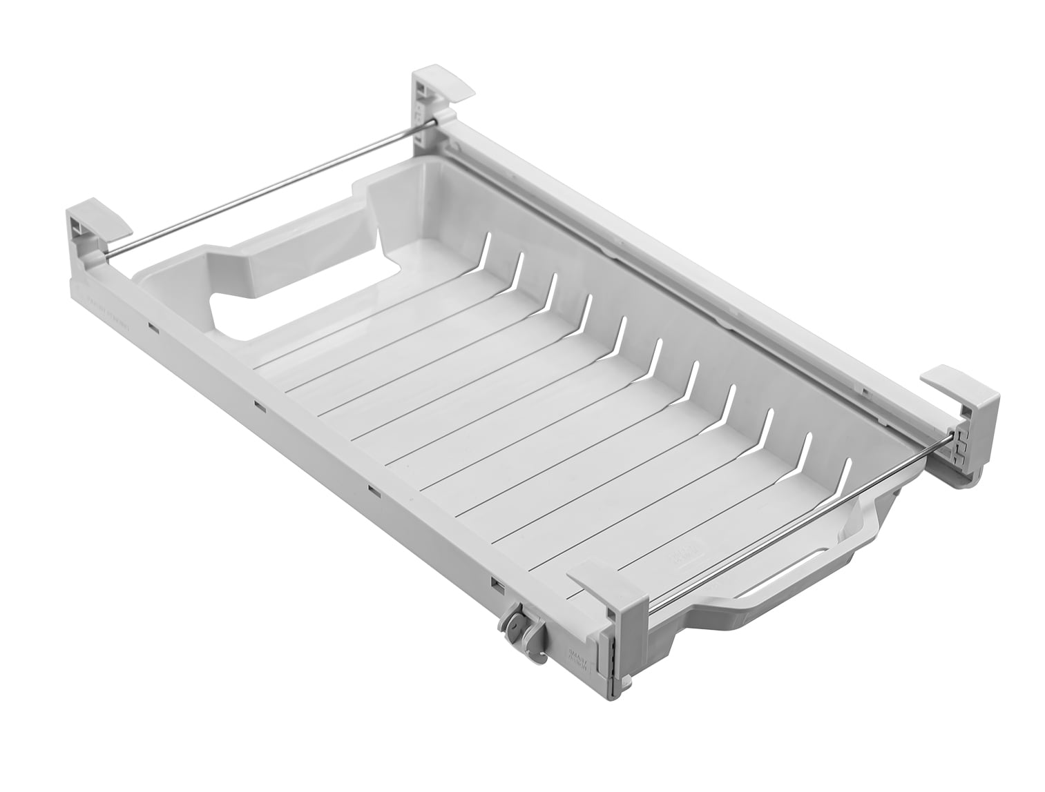 Smart Design Refrigerator Pull Out Drawer Organizer (extra Large)