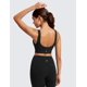 thumbnail image 2 of Top Deportivo CRZ YOGA Butterluxe Cuello en V Sin Aros Negro XL, 2 of 5