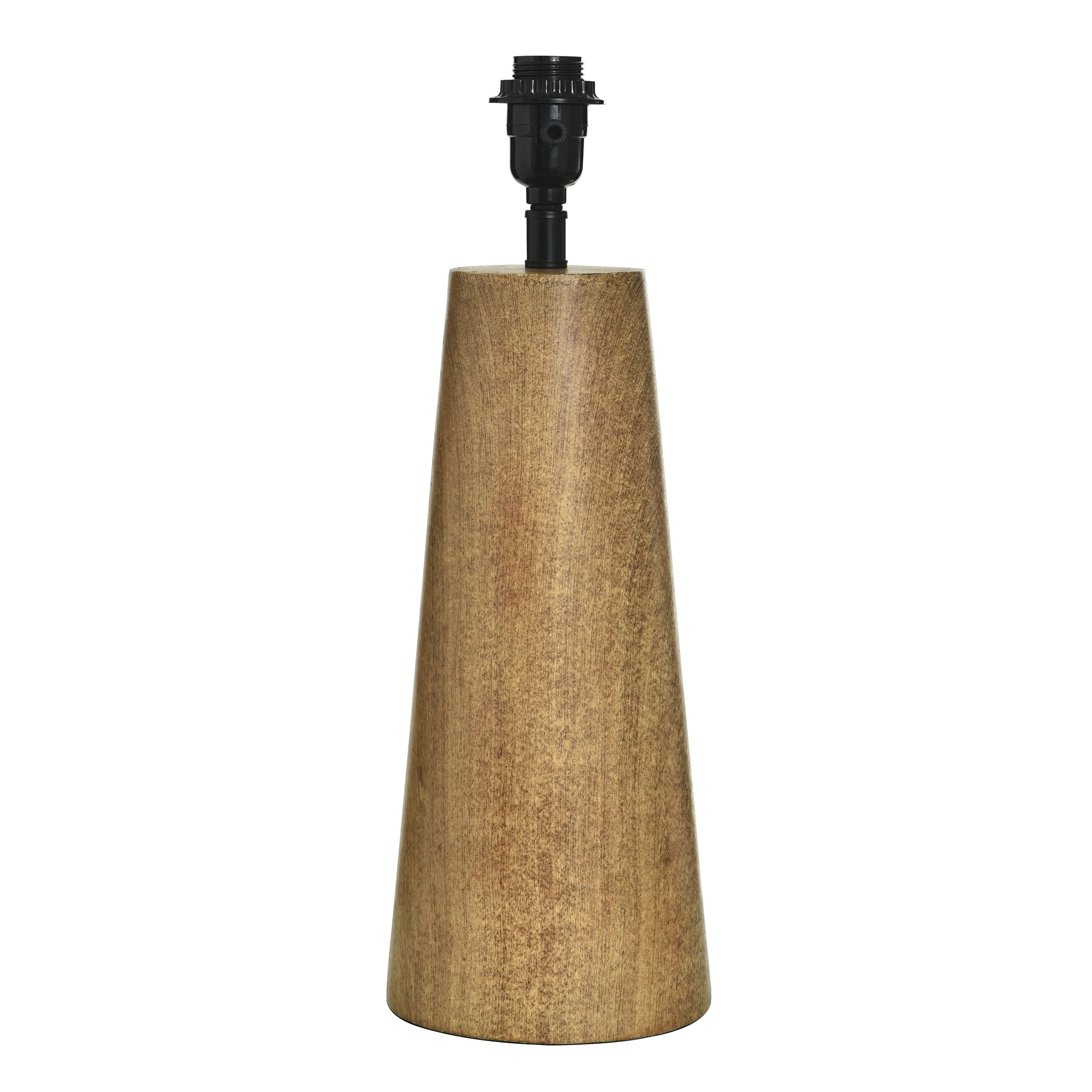 Better Homes & Gardens 23" Wood Grain Finish Table Lamp with Pleated Shade