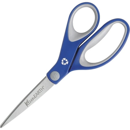 Westcott Kleenearth Shear - Westcott Straight KleenEarth Soft Handle Scissors, 8