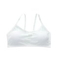 thumbnail image 2 of NAISIBABY Girls Training Bras, Comfortable Strech Seamless Cotton Bralette White Free Size, 2 of 5