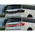 thumbnail image 4 of Rvinyl Tail Light Tint Covers Compatible with Lincoln Navigator 2018-2021 - Matte Smoke, 4 of 10