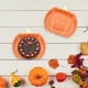 thumbnail image 5 of Platos de papel desechables de calabaza para Halloween, plato para postre, dulces, pastel, suministros para fiesta de otoño, 20 Uds., 5 of 6