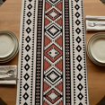 thumbnail image 5 of Table Runners 70 Inches Long Dress Scarves, Beige Boho Farmhouse Coffee/Dining/Kitchen Table Decor, Holiday Table Runner, Vintage Ethnic Tribe Retro Abstract Art 13x70 Inch, 5 of 9