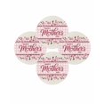 thumbnail image 7 of 13 Inch Round Placemats Set of 4, Happy Mother's Day Non Slip Heat Insulation PP Table Mats, Pink Floral Buffalo Plaid Burlap Washable Place Mats for Kitchen Dining Party Table Decor, 7 of 7