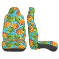 thumbnail image 4 of Fotbe Pineapple Pattern Automotive Seat Covers for Cars Trucks and SUVs – Car Seat Covers for Front Seats,Protective Seat Covers,Vehicle Seat Covers, Set of 2, 4 of 9