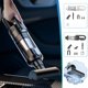 thumbnail image 1 of Ganfancp Aspirador Inalámbrico de Doble Uso Montado En El Coche con Interfaz Type-C E Iluminación, Aspirador Grande y Duradero Ofertas Del Día Sólo En Línea 1X Boquilla de Cepillo, 1X Boquilla de Cep, 1 of 7