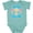 Saltwater, variant on Inktastic Easter Jesus Loves Me with Cross and Flowers Boys or Girls Baby Bodysuit
