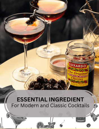 Luxardo Gourmet Maraschino Cocktail Cherries - 400g Jar