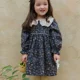 thumbnail image 1 of Ropa de primavera para niñas de 2 a 8 años, vestido Floral con cuello Peter Pan dulce para niñas, vestido de princesa con mangas abullonadas, traje para niños, 1 of 6