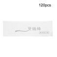 thumbnail image 1 of Floss 120pcs Portable Teeth Stain Removal Floss Disposable  Floss Stick Oral Care Tool, 1 of 8
