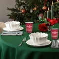 thumbnail image 5 of FeiFu Christmas Themed Paper Cup Plates Napkin Set Tree-Printed Disposable Tableware for Holiday Parties Festive Gatherings, 5 of 6