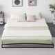 thumbnail image 1 of Low-profile 6-pulgada metal platform king marco de cama. heavy-duty design no box spring required. mattress foundation con steel slats support, 1 of 5