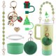 thumbnail image 1 of Set de Accesorios Navideños para Stanley Cup RONGFY 8 Piezas Verde, 1 of 7