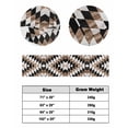 thumbnail image 6 of Xipuska Southwest Brown Bed Runners for King Size Bed, Decorative Bed Throws for Foot of Bed, Geometric Farmhouse Aztec Tribal Bed Runner Sofa Throw Bedding Scarf Protector Slipcover for Bedroom, 6 of 6