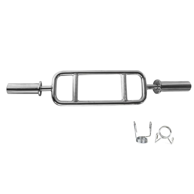 Barra Romana Olimpica UrbanFit Pro Para Pesas Y Crossfit 1.200 Lbs AT17818Silver