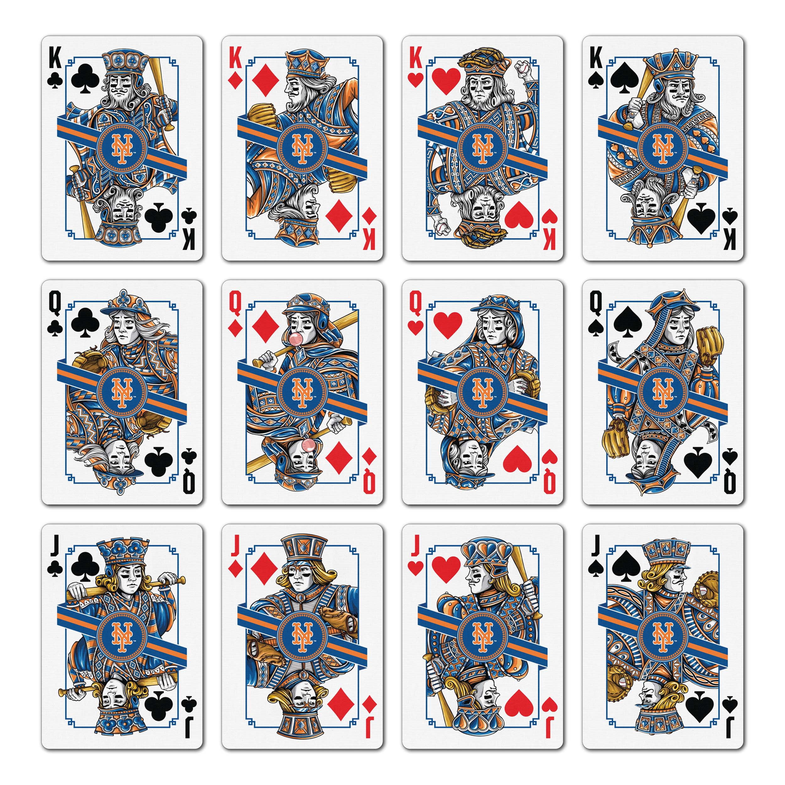 YouTheFan MLB New York Mets Classic Series Playing Cards