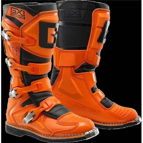 Gaerne GX1 Mens MX Offroad Boots Orange/Black 7 USA