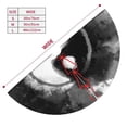 thumbnail image 3 of Lsque Yin And Yang Print Christmas Tree Skirt, Tree Skirt with Ties or Velcro, Perfect for Holiday Decorations, Halloween, and New Year-48", 3 of 7