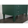 thumbnail image 5 of 36 inch single bathroom vanity in green, 5 of 8