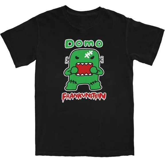VINTAGE Retro Domo Frankunstein cosplay Funny Tee Unisex Short Sleeve Shirt S-5XL