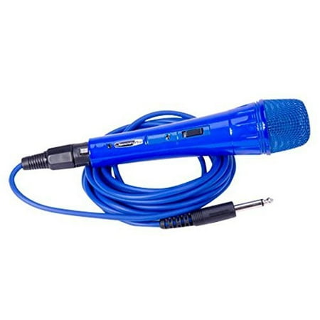 Jammin Pro Dynamic Microphone - Cardioid, Blue (MIC017)