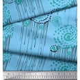 thumbnail image 2 of Soimoi Poly Georgette Fabric Brush Stroke Abstract Print Fabric by Yard 52 Inch Wide, 2 of 3