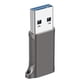 thumbnail image 1 of Adaptador convertidor de puerto USB C 3.2 tipo C hembra a USB 3.0 tipo A macho, 1 of 5
