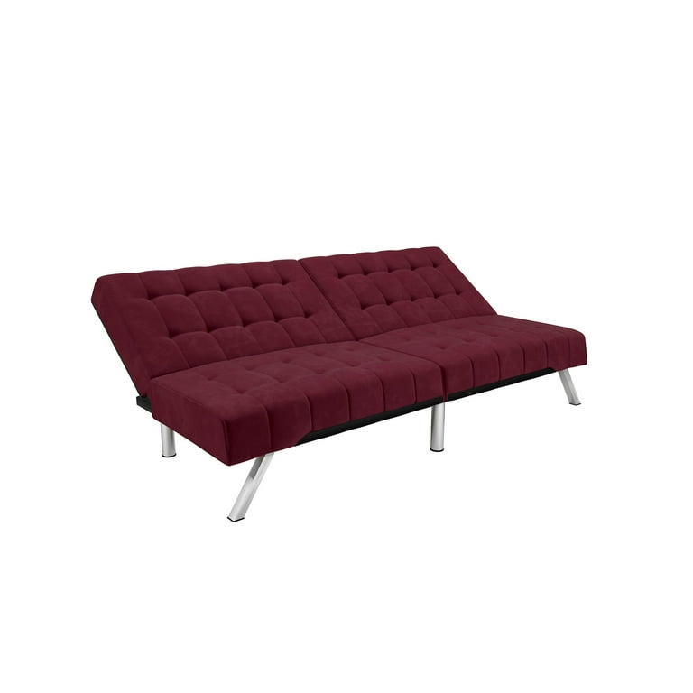 Dhp emily sectional futon sofa bed with convertible chaise lounger deals