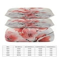 thumbnail image 2 of 3 Pcs Soft Bedding Set, Includes 1 Duvet Cover with Zipper And 2 Pillow Shams,Cherry Blossom Queen(90"×90"), 2 of 8
