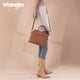 thumbnail image 2 of Bolso Montana West Wrangler WG201-8012BR de cuero vegano marrón, 2 of 6