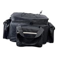 thumbnail image 1 of S SERENABLE Sac de Pêche Cadeaux Portable Polyvalent Antichoc Multi Compartiments Polyester Noir, 1 of 9