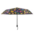 thumbnail image 2 of Strawberry Banana Orange Pineapple Compact Sun Umbrella Windproof Travel Umbrellas for Rain Strong Portable UV Protection, 2 of 8