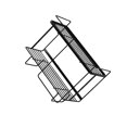 thumbnail image 1 of QualitChoice Over Toilet Shelf Rack Bathroom Space Saver Organizer Storage Black 2 Tier, 1 of 6