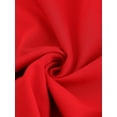 thumbnail image 5 of INSPIRE CHIC Women's Pencil Dress Sleeveless Square Neck Bodycon Office Work Sheath Dresses M Red, 5 of 6